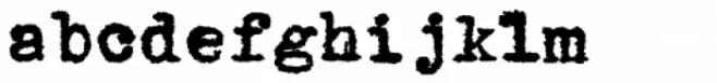 1913 Typewriter Carbon Normal