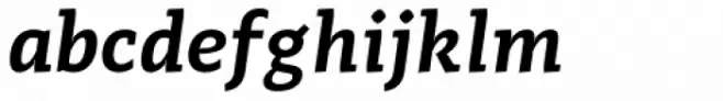 Adagio Slab SemiBold italic