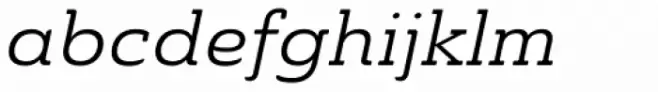 Ainslie Slab Extd Italic