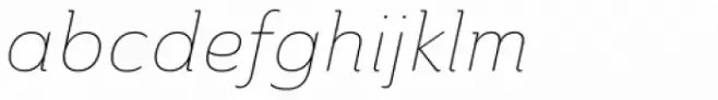 Ainslie Thin Italic
