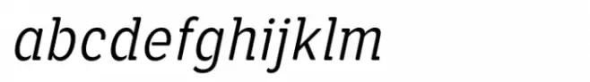 Alaturka 1923 Narrow Light Italic
