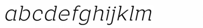 Alaturka 1923 Normal Extra Light Italic