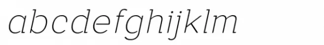 Alaturka 2023 Normal Thin Italic