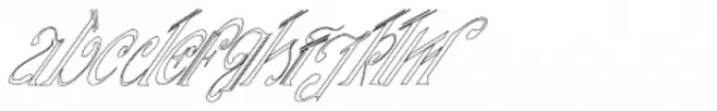 Aliya Italic Outline