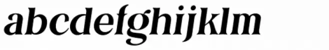 Allaina Medium Italic