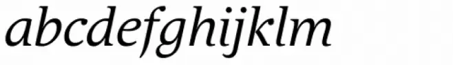 Andulka Book Italic