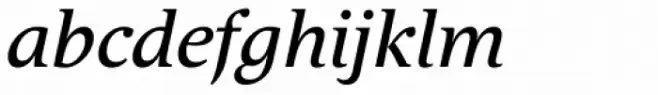 Andulka Text Italic