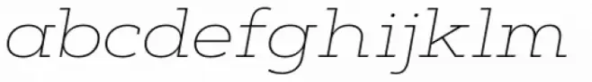 Artegra Slab Extended Thin Italic