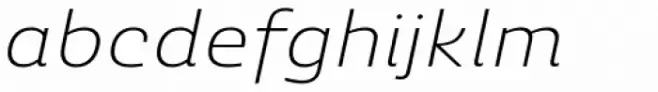 Ashemore Extended Light Italic
