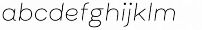 Asket Extended Thin Italic