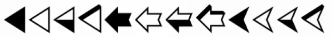 Ayi Dingbats Arrows