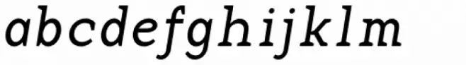 Base 12 Serif Italic