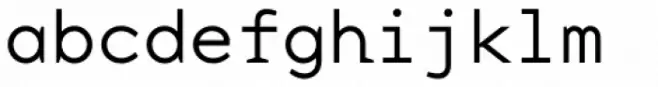 Base Monospace Wide Thin