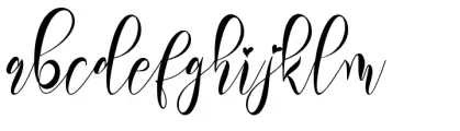 Beautiful Christmas Monogram Font