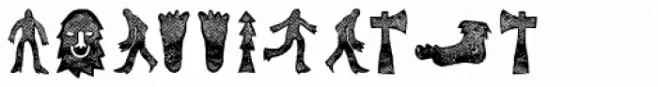 Big Foot Forest Dingbat Big Foot Two