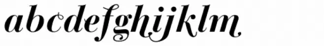 Bodoni Classic Bold Italic Swashes