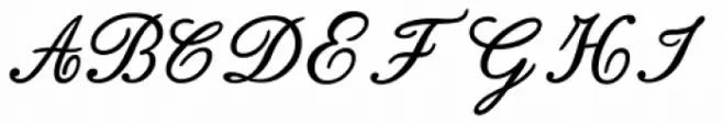 Bodoni Classic English Initials