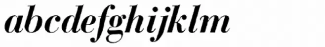 Bodoni Classic Hand Bold Italic