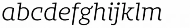 Bommer Slab Light Italic