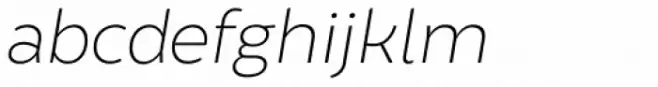 Brocha Alt Thin Italic