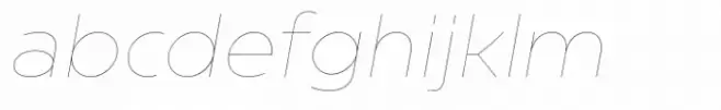 Brock Pro Hairline Italic
