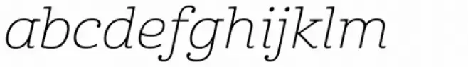 Cabrito Ext Thin Italic