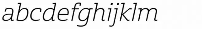 Cabrito Semi Ext Light Italic