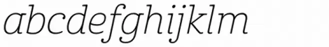 Cabrito Thin Italic