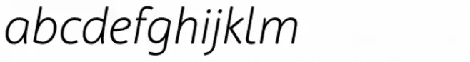 Cambridge Round Light Italic