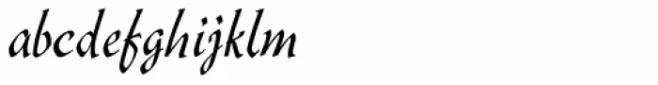 Caravan Script Condensed Regular