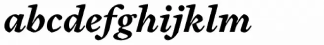 Cardea Basic Bold Italic Lining