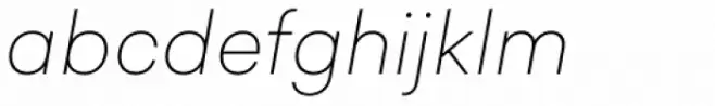 Celias Thin Italic