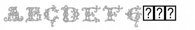 Celtic Monograms Three Lines