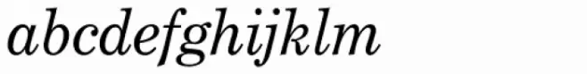 Century Schoolbook EF Italic
