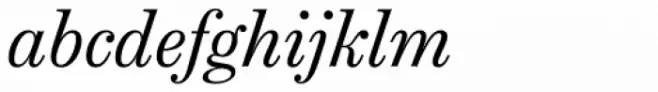 ChamberÃ­ Text Regular Italic