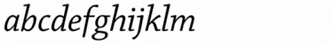 Chaparral Pro SubHead Italic