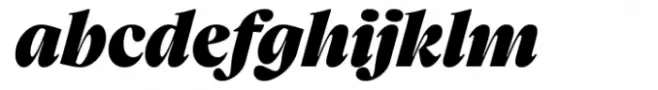 Charlea Extra Black Italic