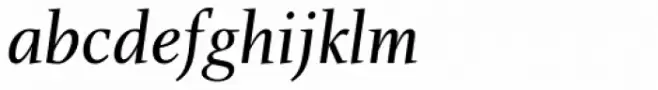 Charlotte Std Book Italic