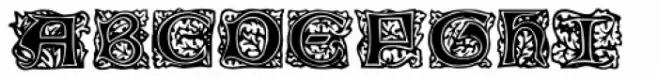 Chaucerian Initials