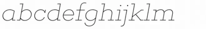 Choplin Thin Italic