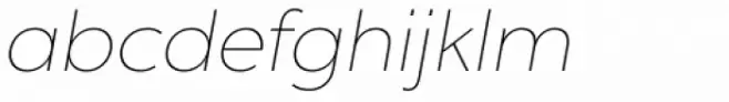 Chronica Pro Thin Italic