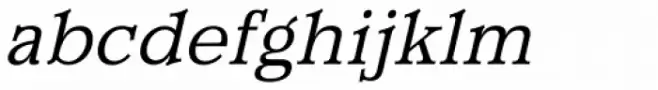 Churchward Newstype Light Italic