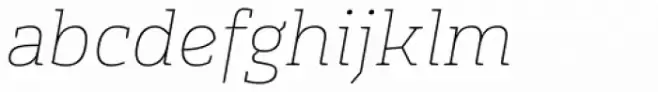 Cline Slab Thin Italic