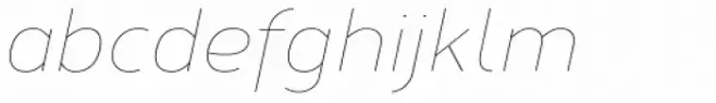 Corbert Thin Italic
