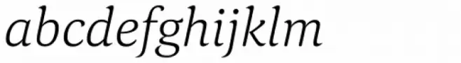 Corda Light Italic