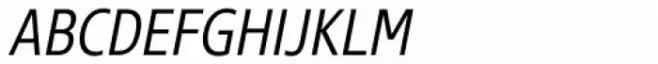 Core Sans N SC 37 Cn Light Italic