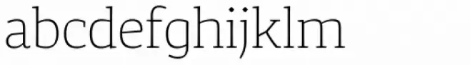 Corpo Serif UltraLight