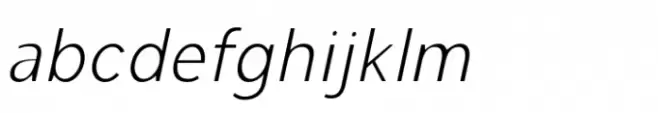 Cumhuriyet World Thin Italic Con