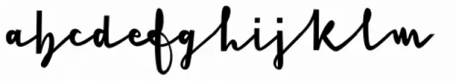 Cursive Signa Script Black