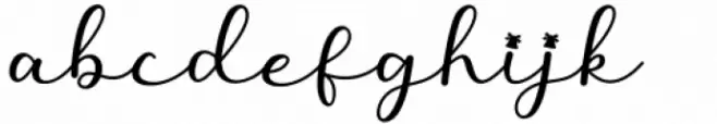 Cute Christmas Monogram Script